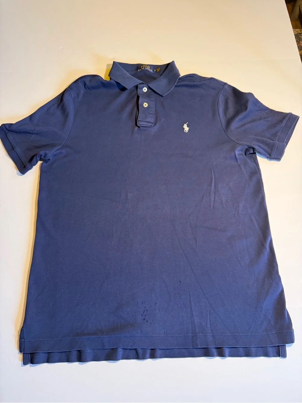 Polo Ralph Lauren Special Gold Edition Navy Blue Polo M